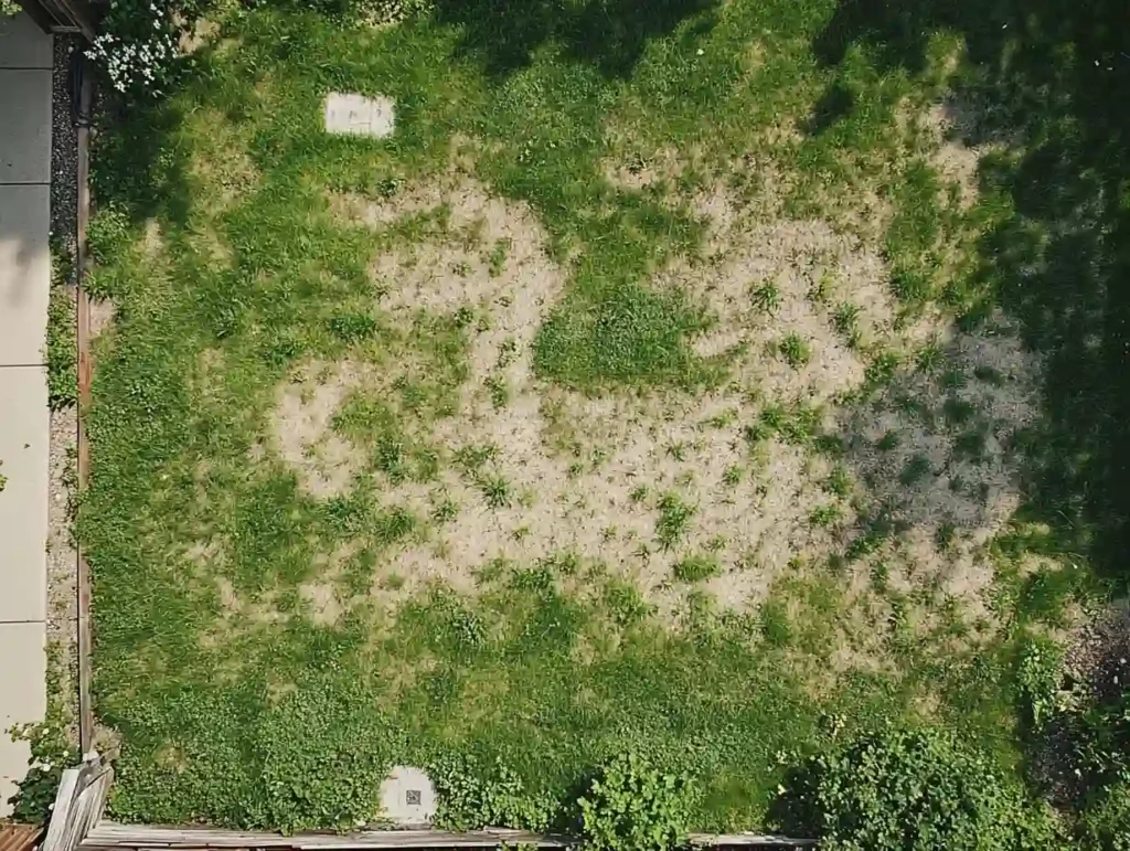 bald patches in need of a Fertilization Maintenance System