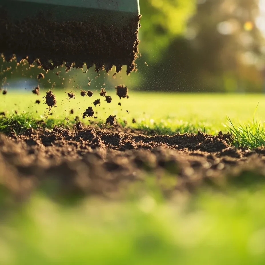 backyard maintenance services - aeration