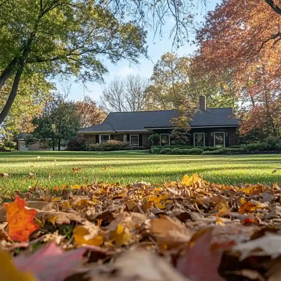 backyard maintenance services - fall clean up