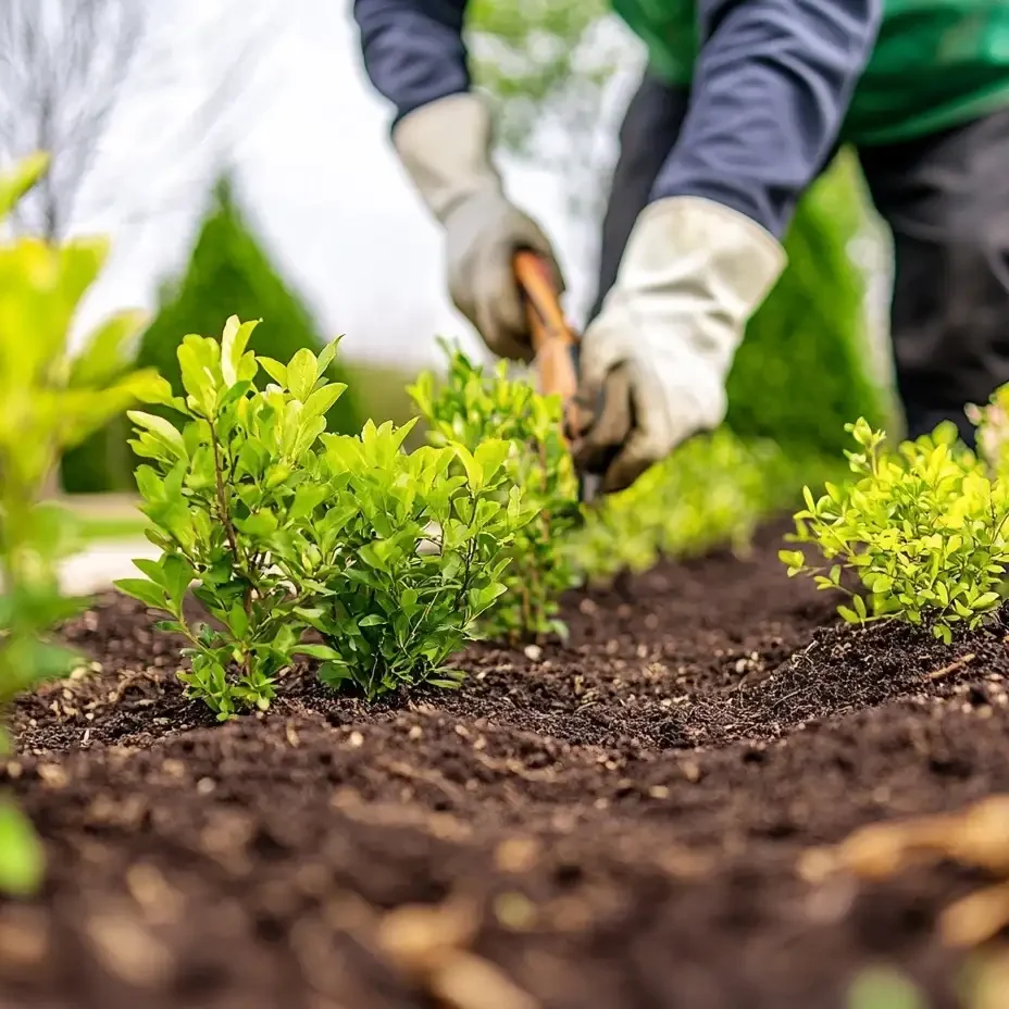 backyard maintenance services - spring clean up