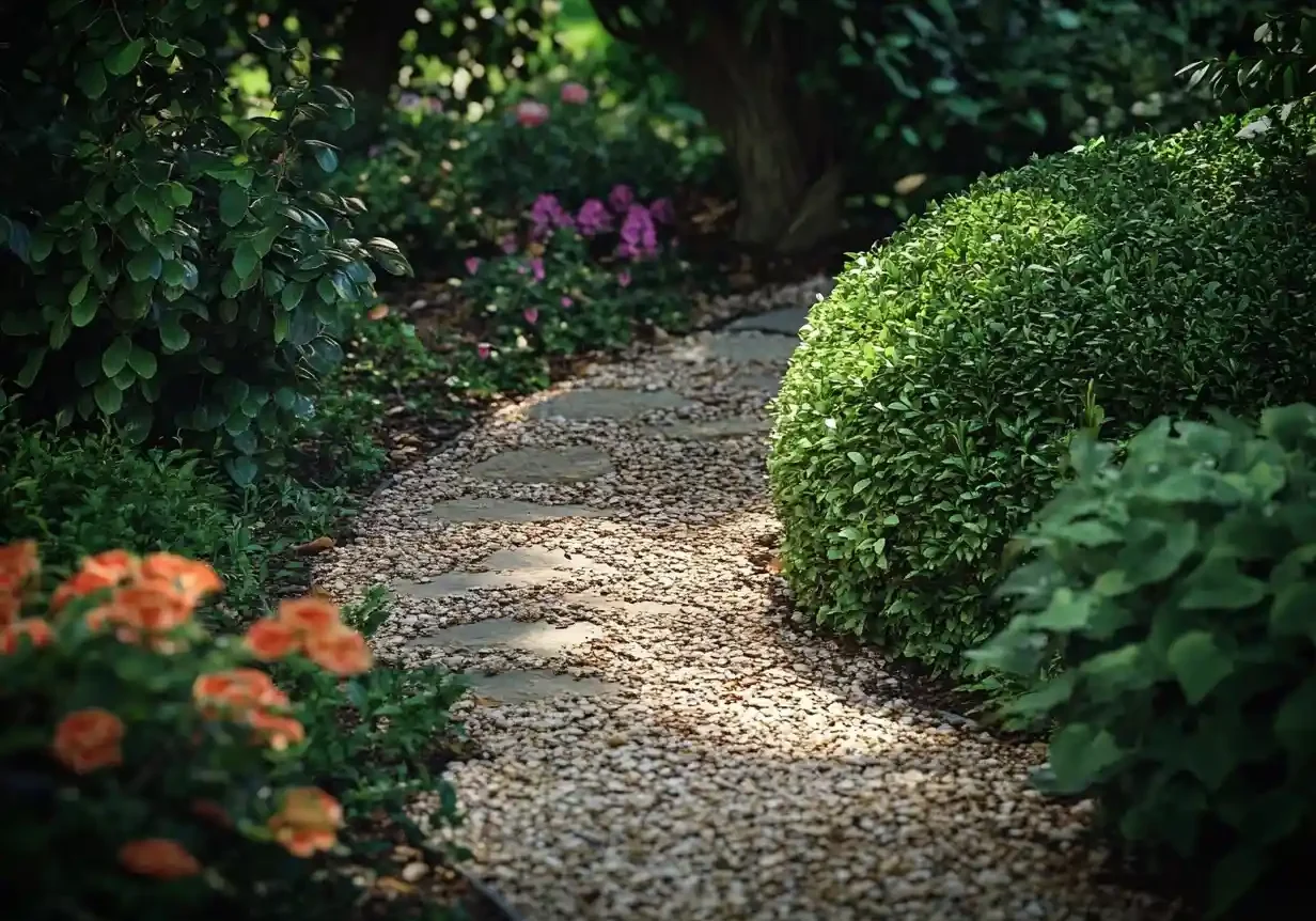 Hedge trimming services and seasonal lawn care in Wake Forest, NC, for residential properties.