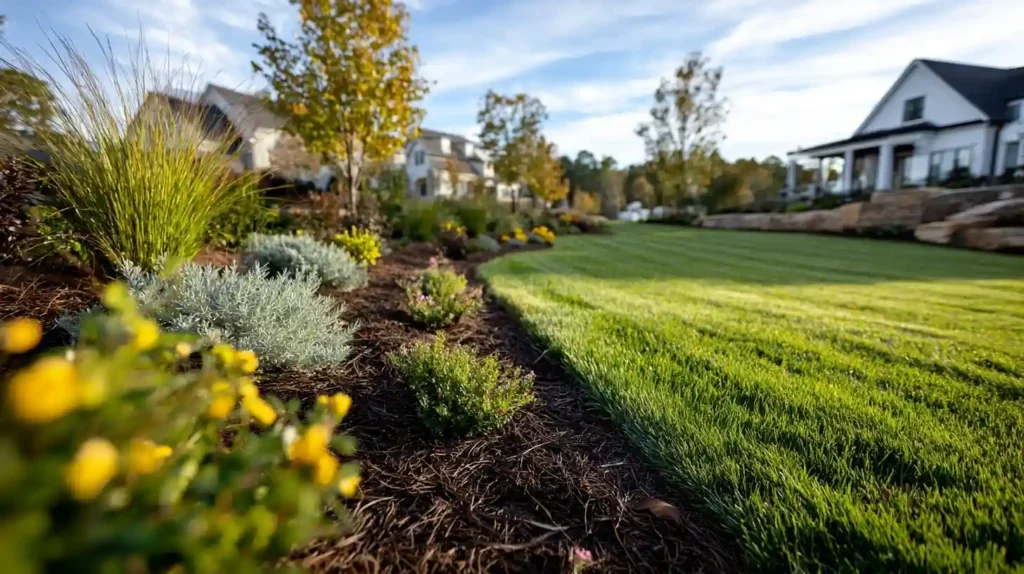 yard grading in Raleigh NC improving drainage and leveling lawn